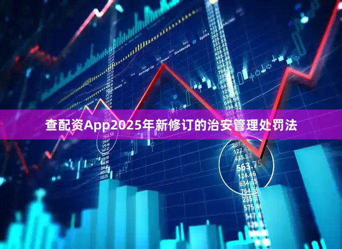 查配资App2025年新修订的治安管理处罚法
